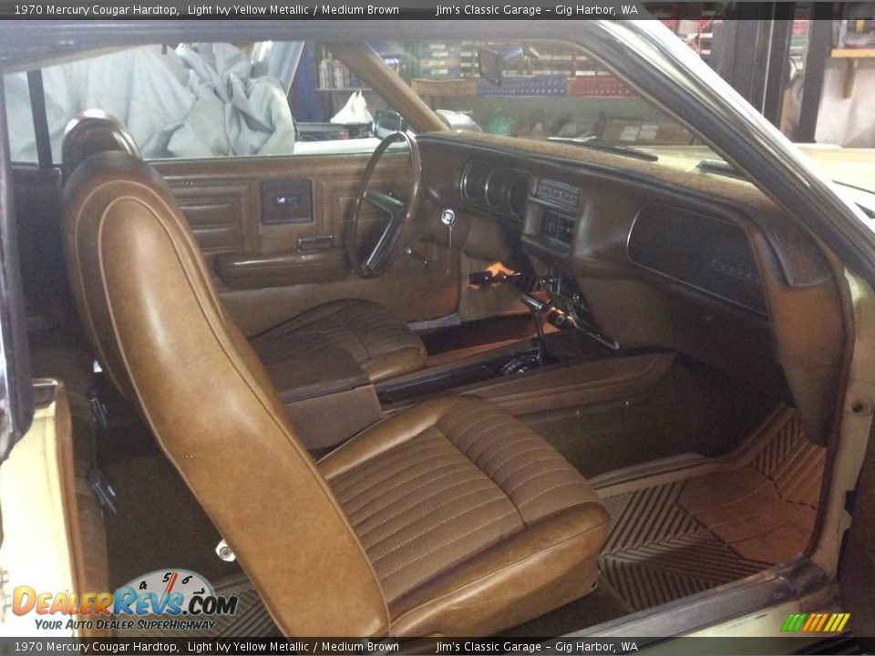 Front Seat of 1970 Mercury Cougar Hardtop Photo #35