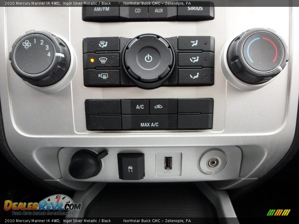 2010 Mercury Mariner I4 4WD Ingot Silver Metallic / Black Photo #27