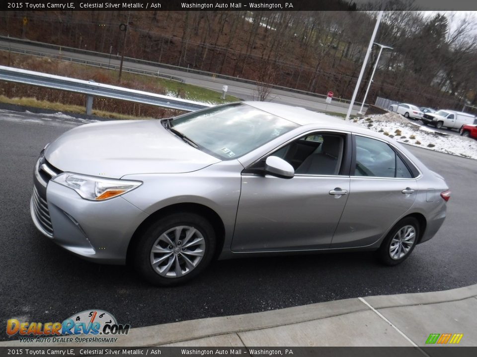 2015 Toyota Camry LE Celestial Silver Metallic / Ash Photo #5