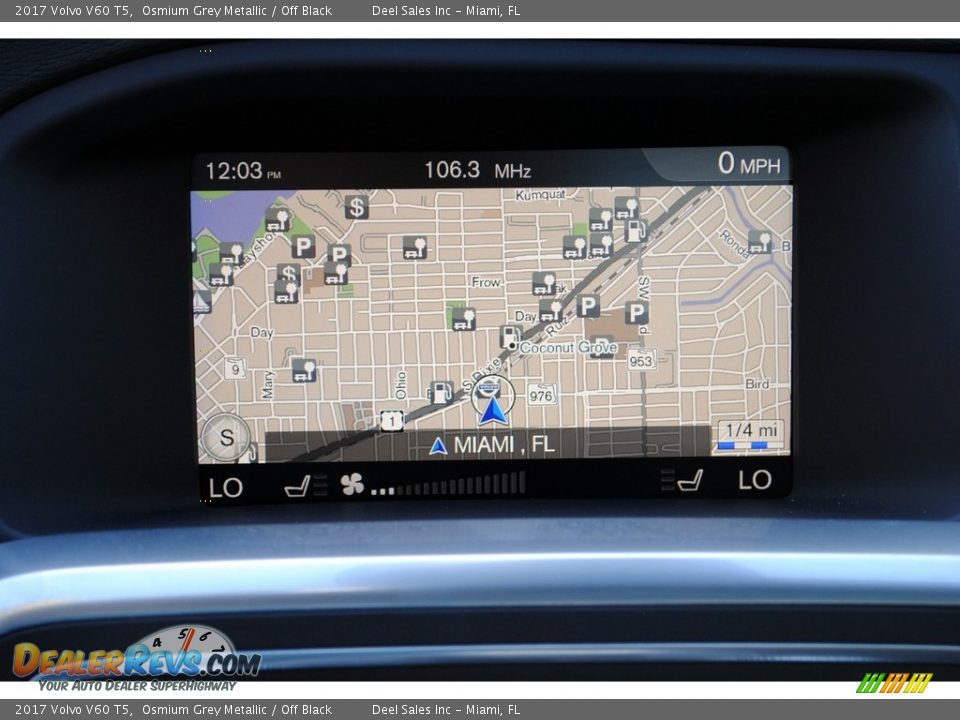 Navigation of 2017 Volvo V60 T5 Photo #17