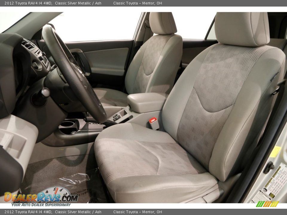 2012 Toyota RAV4 I4 4WD Classic Silver Metallic / Ash Photo #5