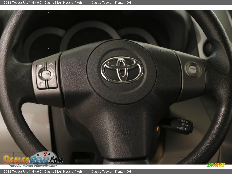2012 Toyota RAV4 I4 4WD Classic Silver Metallic / Ash Photo #7