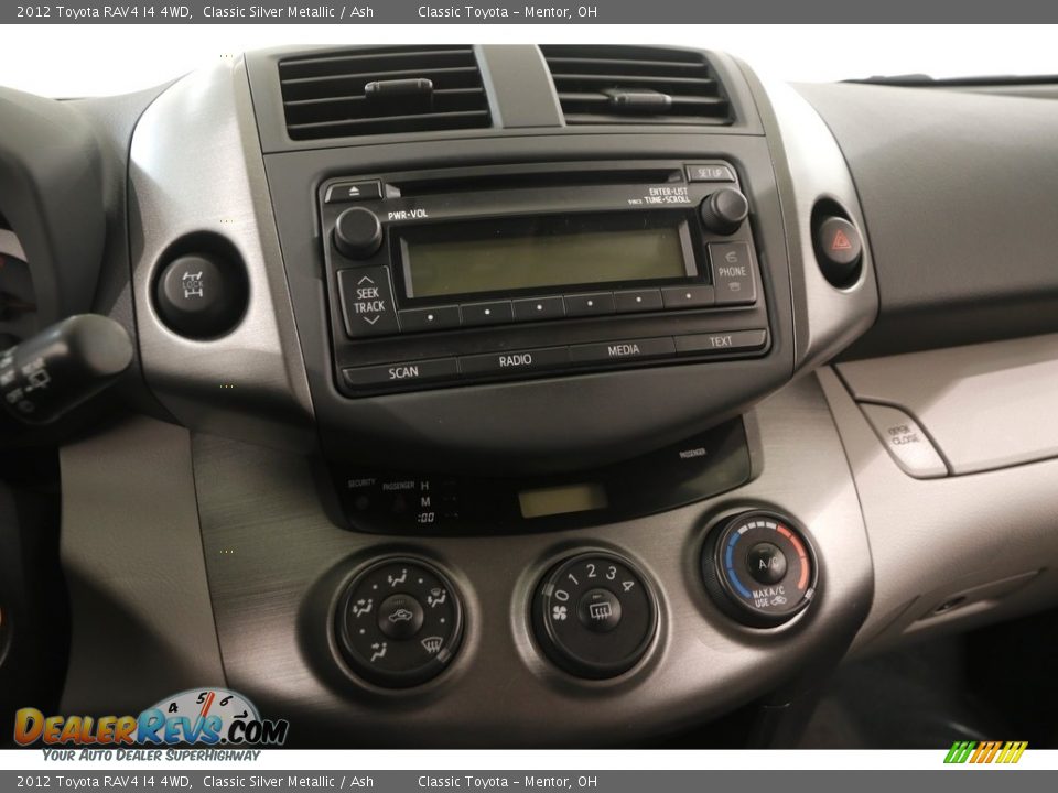 2012 Toyota RAV4 I4 4WD Classic Silver Metallic / Ash Photo #9
