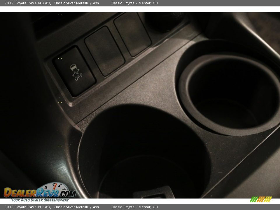 2012 Toyota RAV4 I4 4WD Classic Silver Metallic / Ash Photo #13