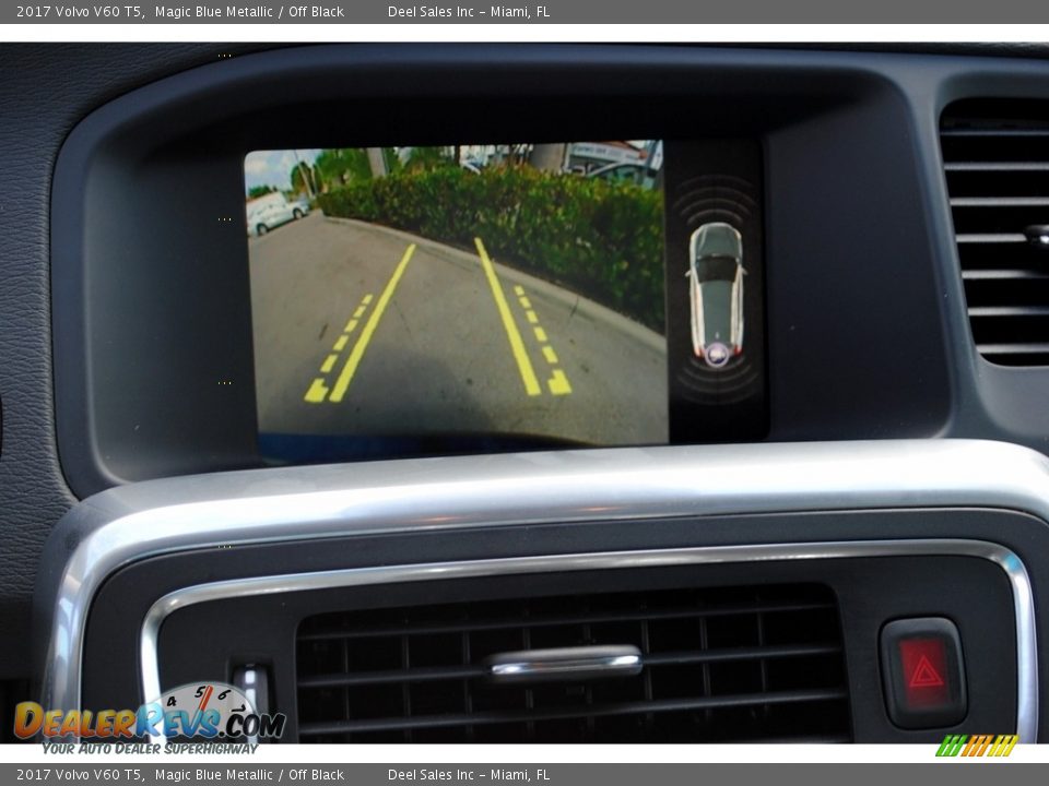 2017 Volvo V60 T5 Magic Blue Metallic / Off Black Photo #17