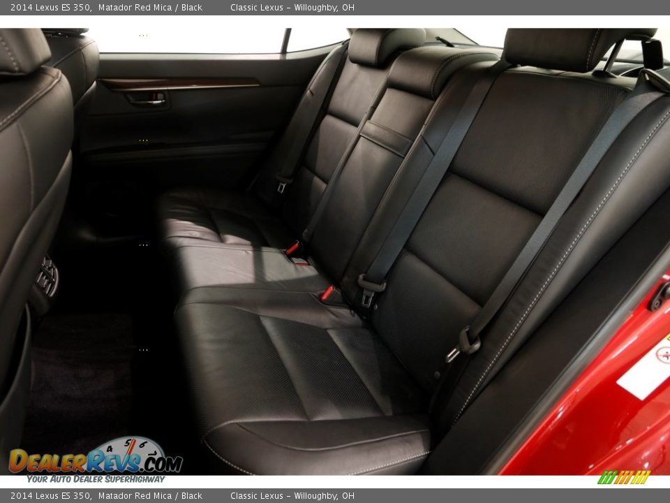 2014 Lexus ES 350 Matador Red Mica / Black Photo #18