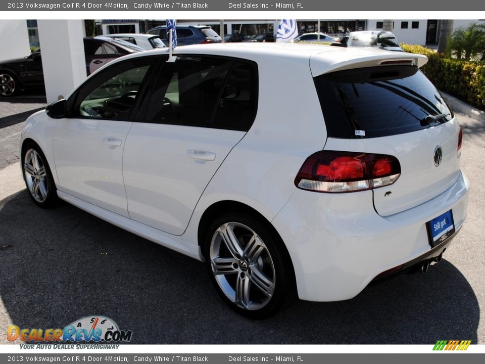 2013 Volkswagen Golf R 4 Door 4Motion Candy White / Titan Black Photo #6