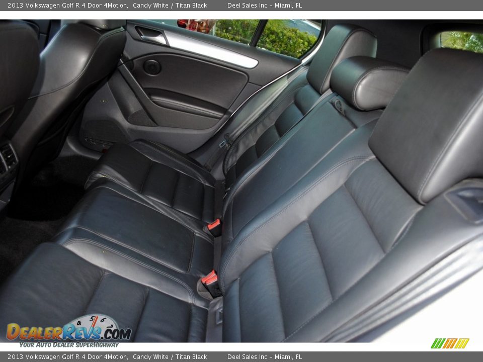 2013 Volkswagen Golf R 4 Door 4Motion Candy White / Titan Black Photo #11