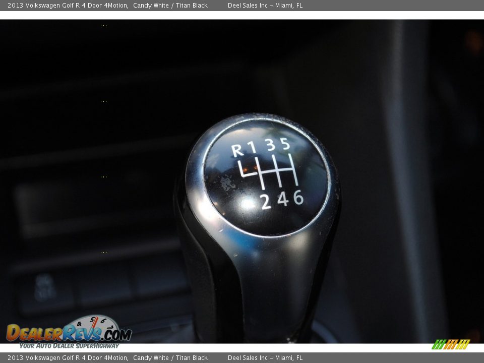 2013 Volkswagen Golf R 4 Door 4Motion Candy White / Titan Black Photo #18