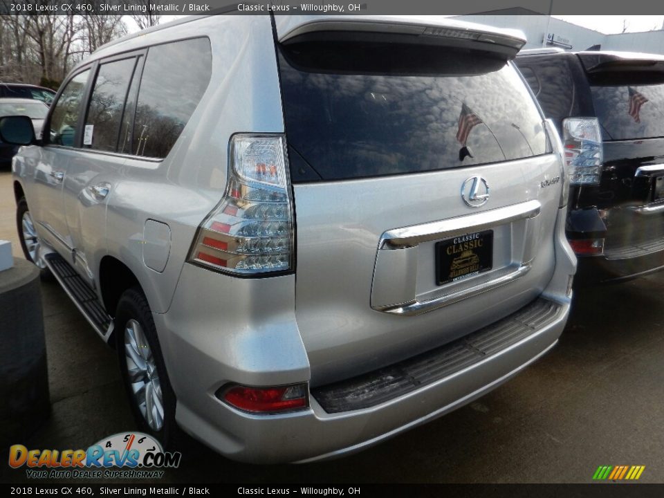2018 Lexus GX 460 Silver Lining Metallic / Black Photo #3