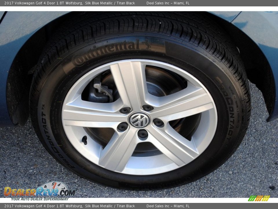2017 Volkswagen Golf 4 Door 1.8T Wolfsburg Wheel Photo #10