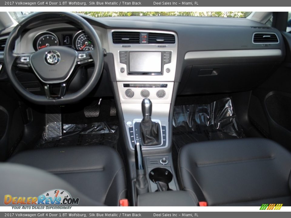 Dashboard of 2017 Volkswagen Golf 4 Door 1.8T Wolfsburg Photo #12