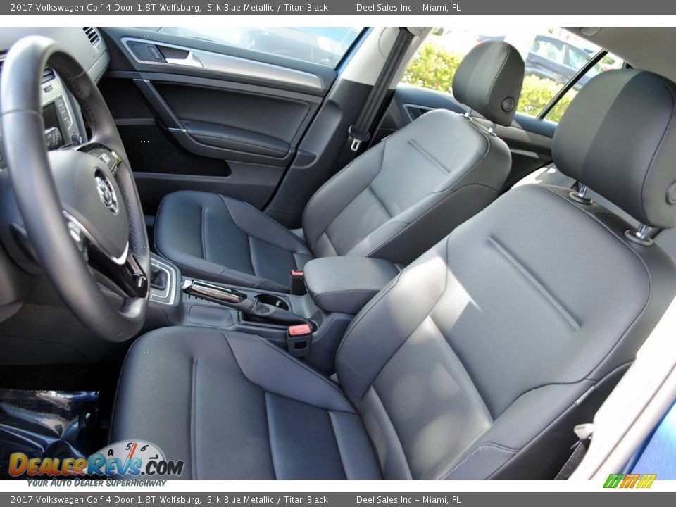 Front Seat of 2017 Volkswagen Golf 4 Door 1.8T Wolfsburg Photo #14