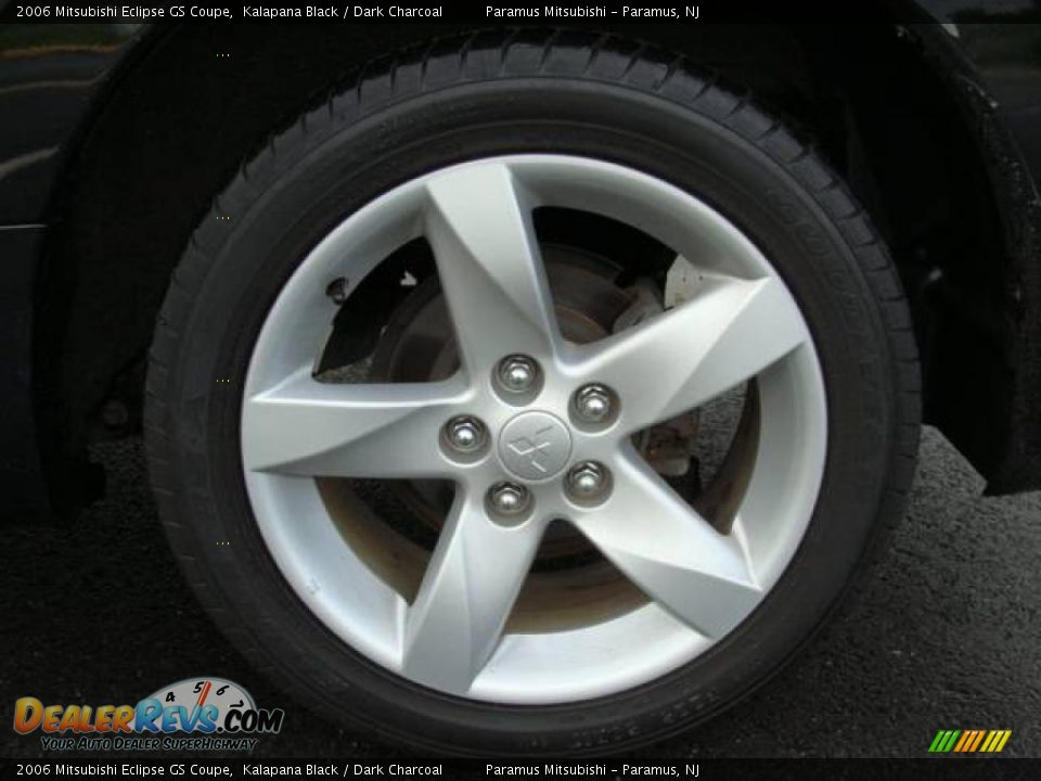 2006 Mitsubishi Eclipse GS Coupe Kalapana Black / Dark Charcoal Photo #6