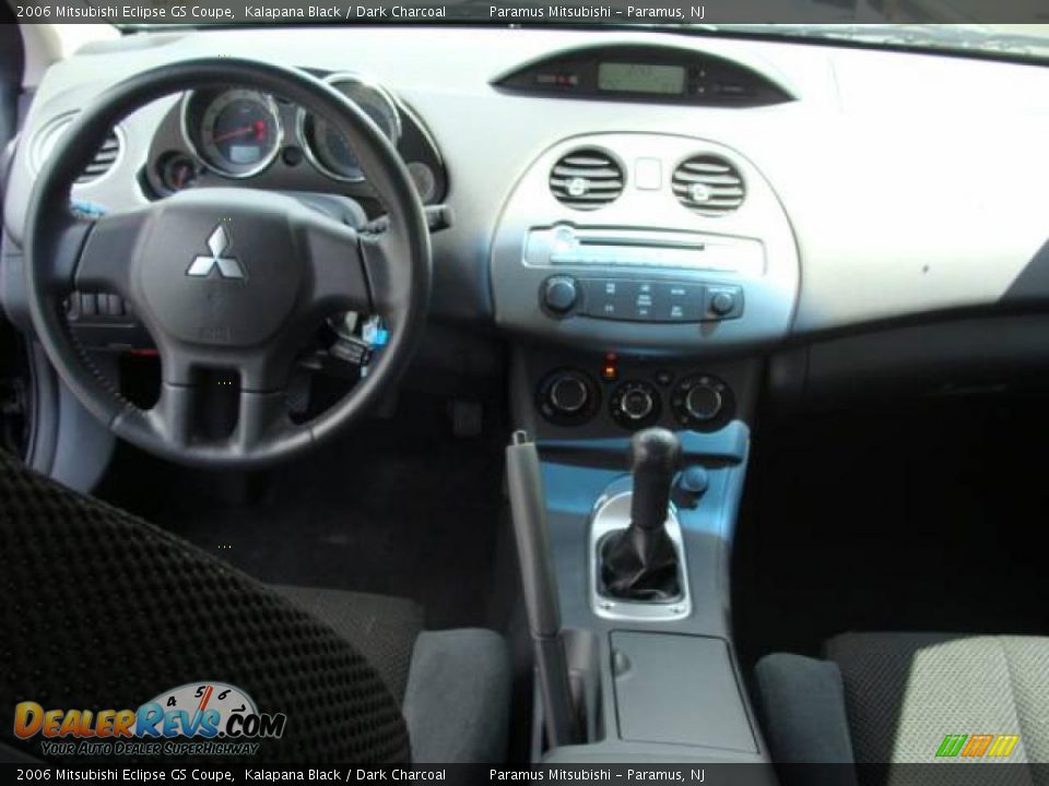 2006 Mitsubishi Eclipse GS Coupe Kalapana Black / Dark Charcoal Photo #11