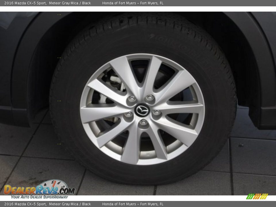 2016 Mazda CX-5 Sport Meteor Gray Mica / Black Photo #10