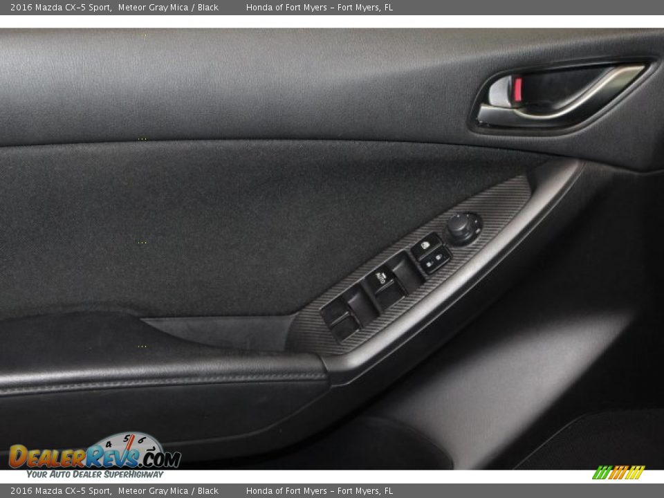 2016 Mazda CX-5 Sport Meteor Gray Mica / Black Photo #12