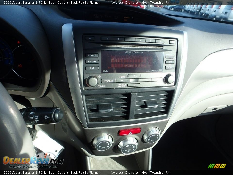 2009 Subaru Forester 2.5 X Limited Obsidian Black Pearl / Platinum Photo #13