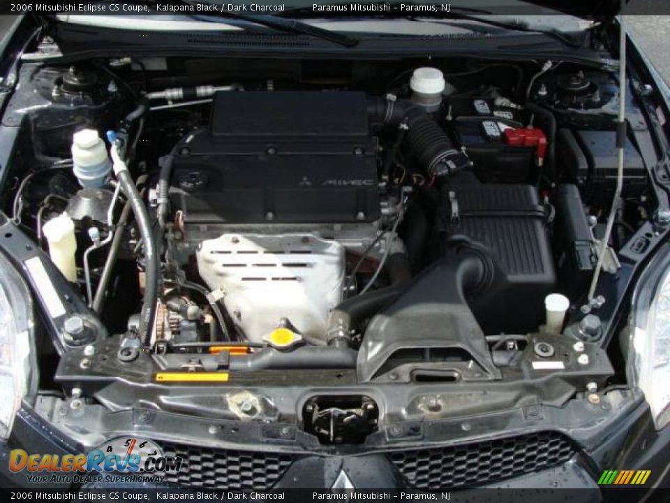 2006 Mitsubishi Eclipse GS Coupe Kalapana Black / Dark Charcoal Photo #15