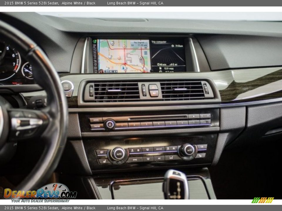 2015 BMW 5 Series 528i Sedan Alpine White / Black Photo #5