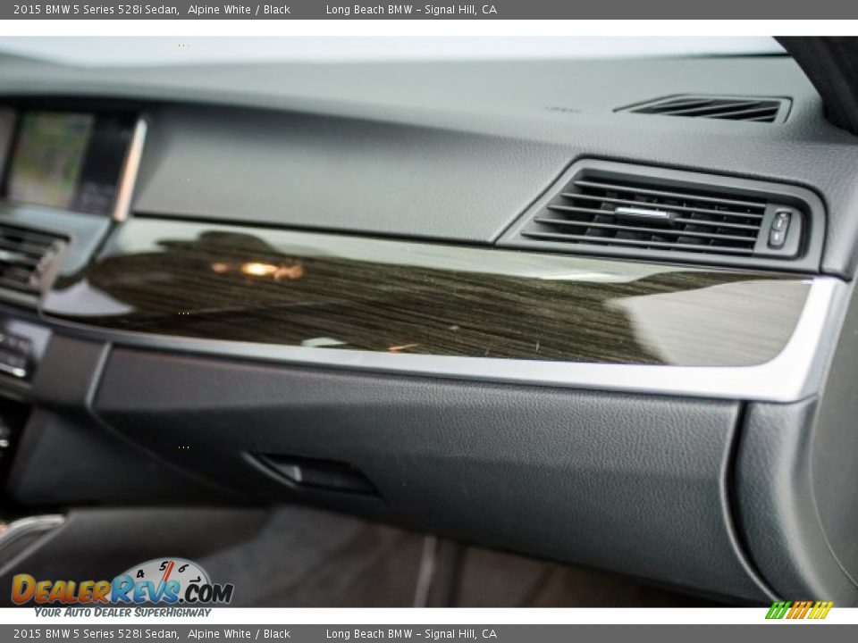 2015 BMW 5 Series 528i Sedan Alpine White / Black Photo #20