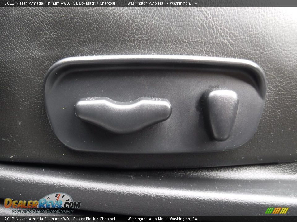 2012 Nissan Armada Platinum 4WD Galaxy Black / Charcoal Photo #18