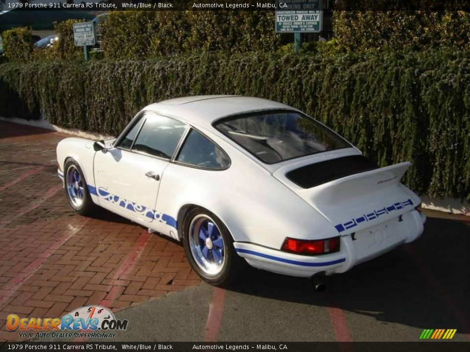 White/Blue 1979 Porsche 911 Carrera RS Tribute Photo #3