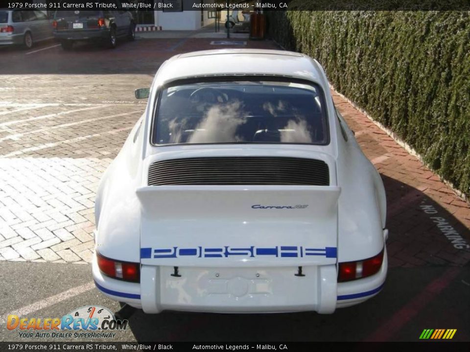 White/Blue 1979 Porsche 911 Carrera RS Tribute Photo #4