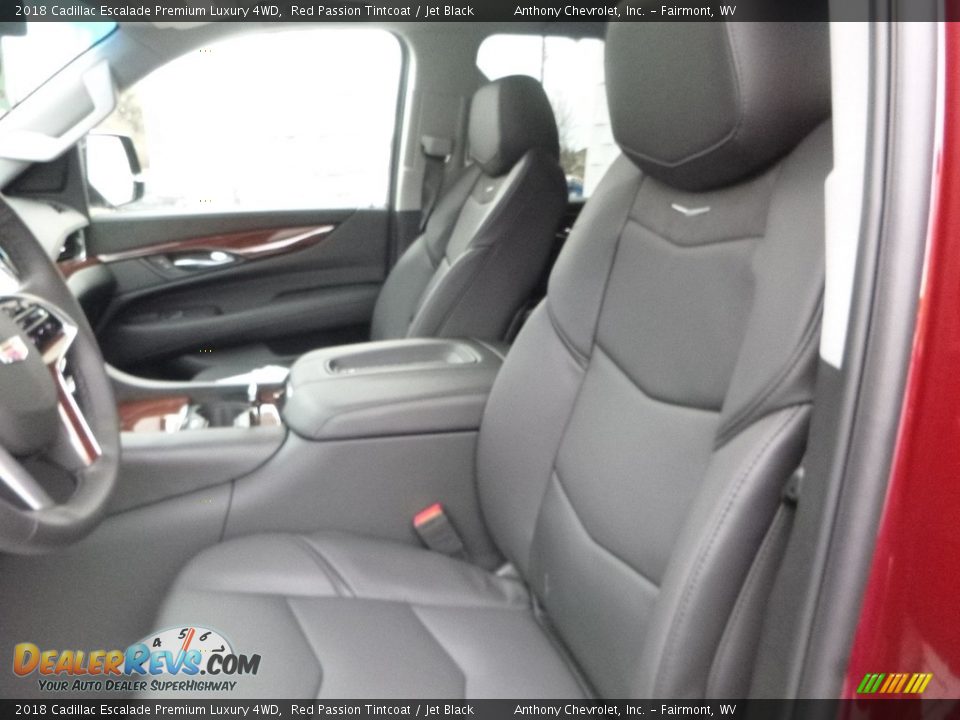 2018 Cadillac Escalade Premium Luxury 4WD Red Passion Tintcoat / Jet Black Photo #12