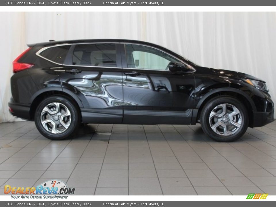 2018 Honda CR-V EX-L Crystal Black Pearl / Black Photo #2