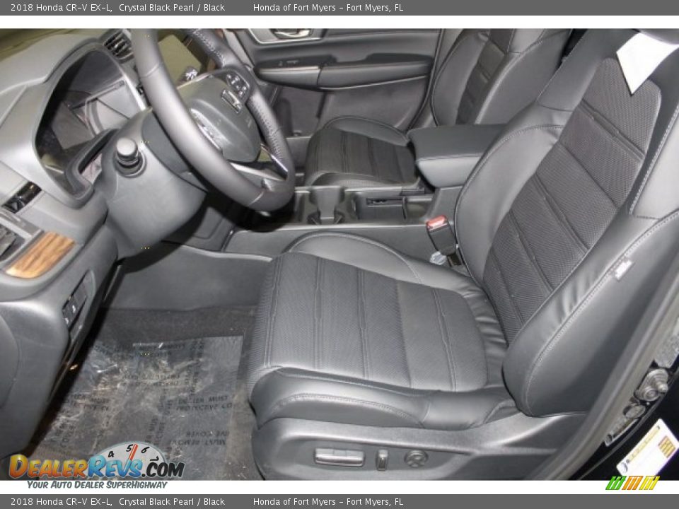 2018 Honda CR-V EX-L Crystal Black Pearl / Black Photo #12