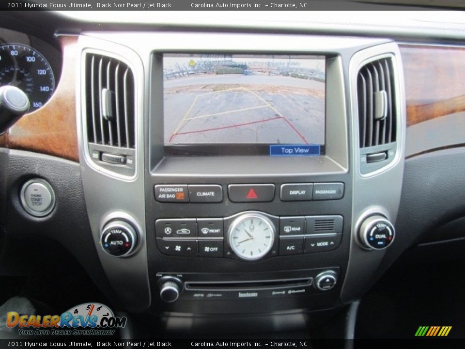 2011 Hyundai Equus Ultimate Black Noir Pearl / Jet Black Photo #16