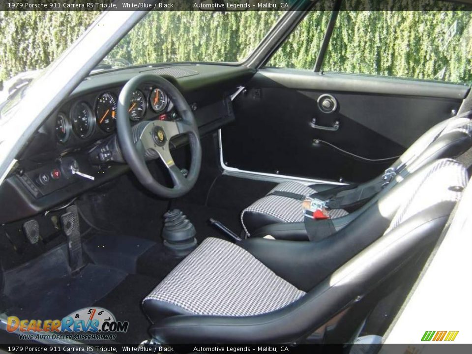 Black Interior - 1979 Porsche 911 Carrera RS Tribute Photo #5