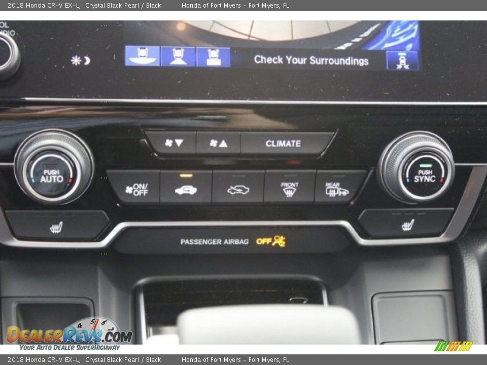 2018 Honda CR-V EX-L Crystal Black Pearl / Black Photo #19