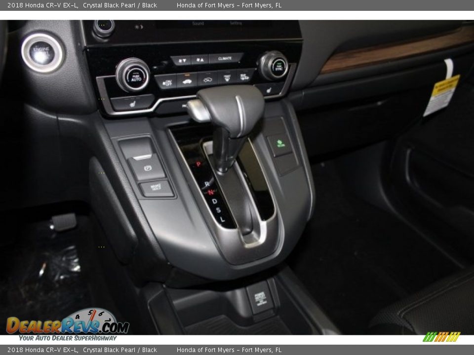 2018 Honda CR-V EX-L Crystal Black Pearl / Black Photo #21
