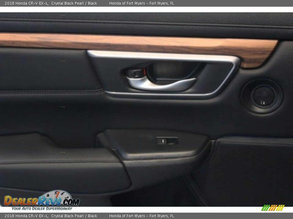 2018 Honda CR-V EX-L Crystal Black Pearl / Black Photo #28