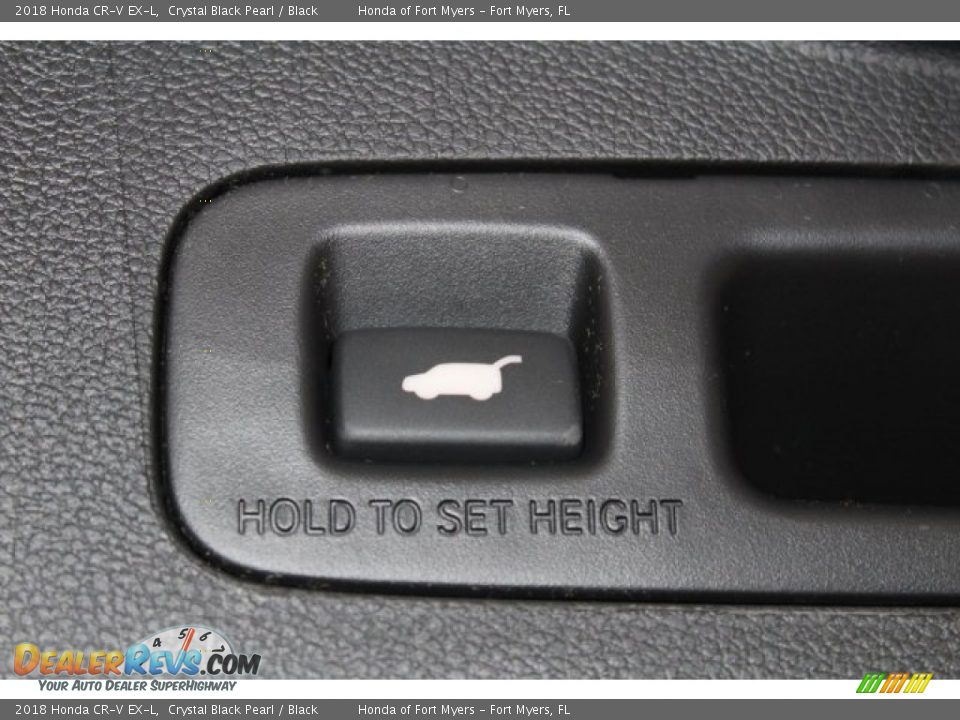 2018 Honda CR-V EX-L Crystal Black Pearl / Black Photo #32