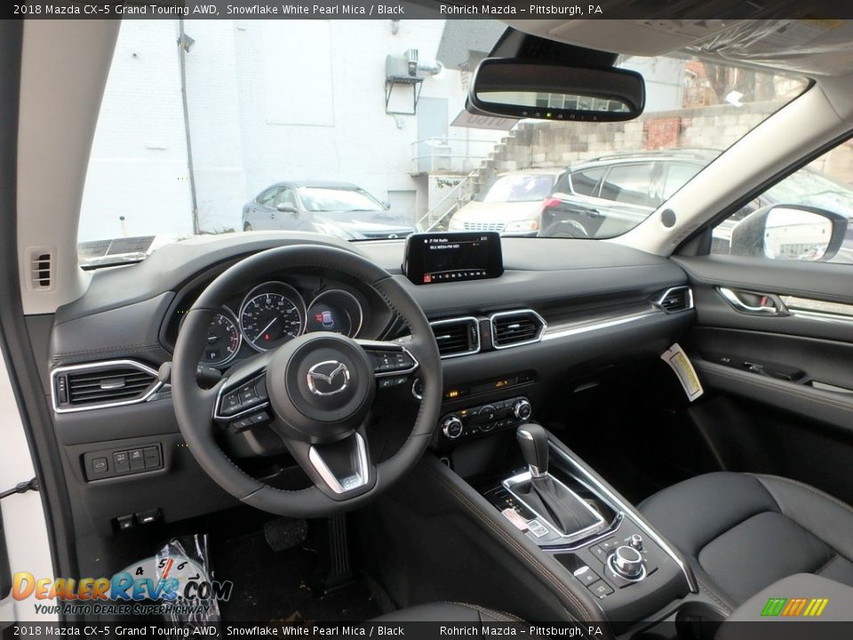 Front Seat of 2018 Mazda CX-5 Grand Touring AWD Photo #9