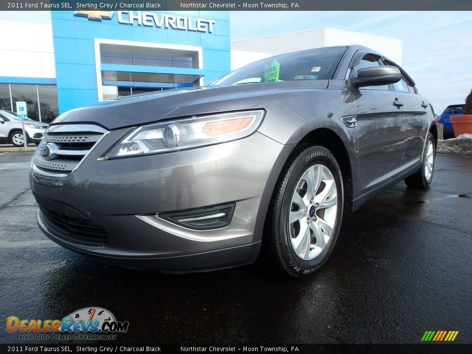 2011 Ford Taurus SEL Sterling Grey / Charcoal Black Photo #2