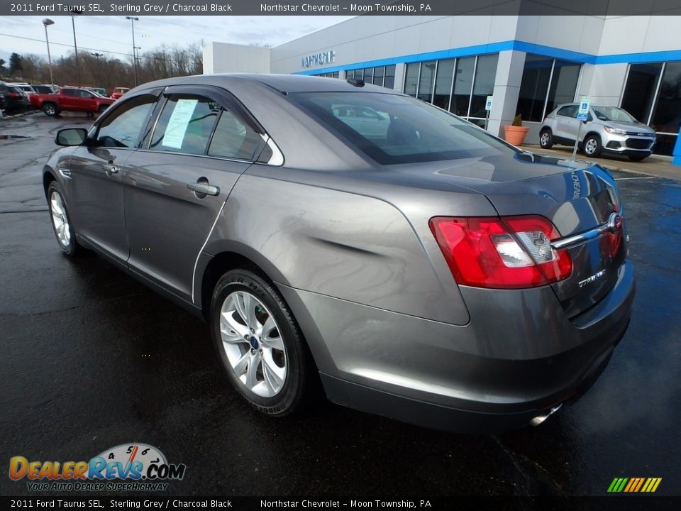 2011 Ford Taurus SEL Sterling Grey / Charcoal Black Photo #4