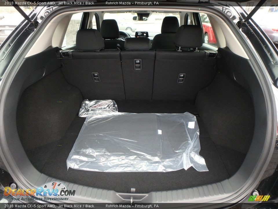2018 Mazda CX-5 Sport AWD Jet Black Mica / Black Photo #6