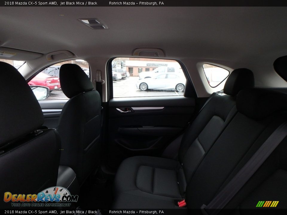 2018 Mazda CX-5 Sport AWD Jet Black Mica / Black Photo #8