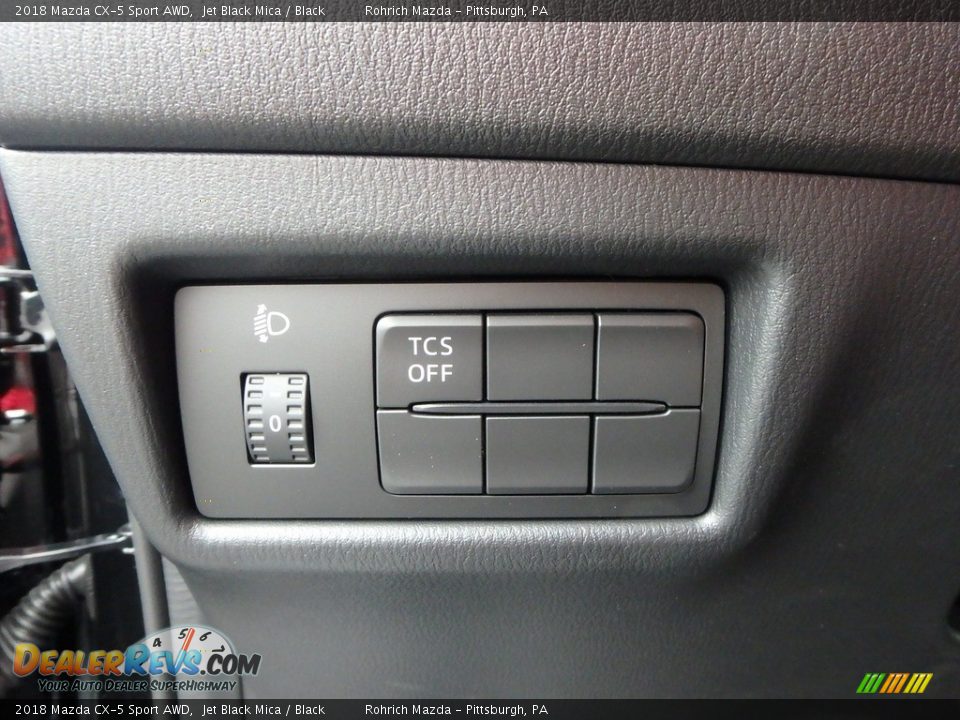 2018 Mazda CX-5 Sport AWD Jet Black Mica / Black Photo #12