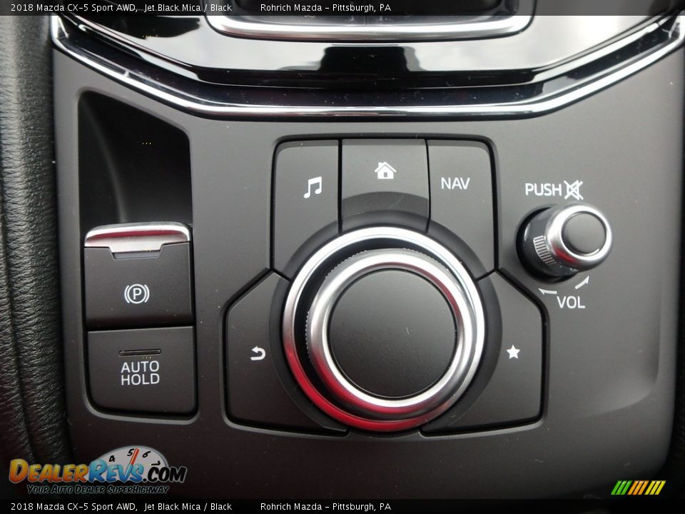 2018 Mazda CX-5 Sport AWD Jet Black Mica / Black Photo #14