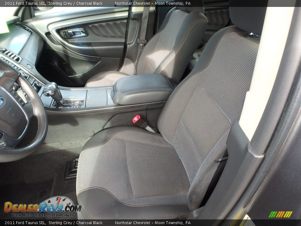 2011 Ford Taurus SEL Sterling Grey / Charcoal Black Photo #19