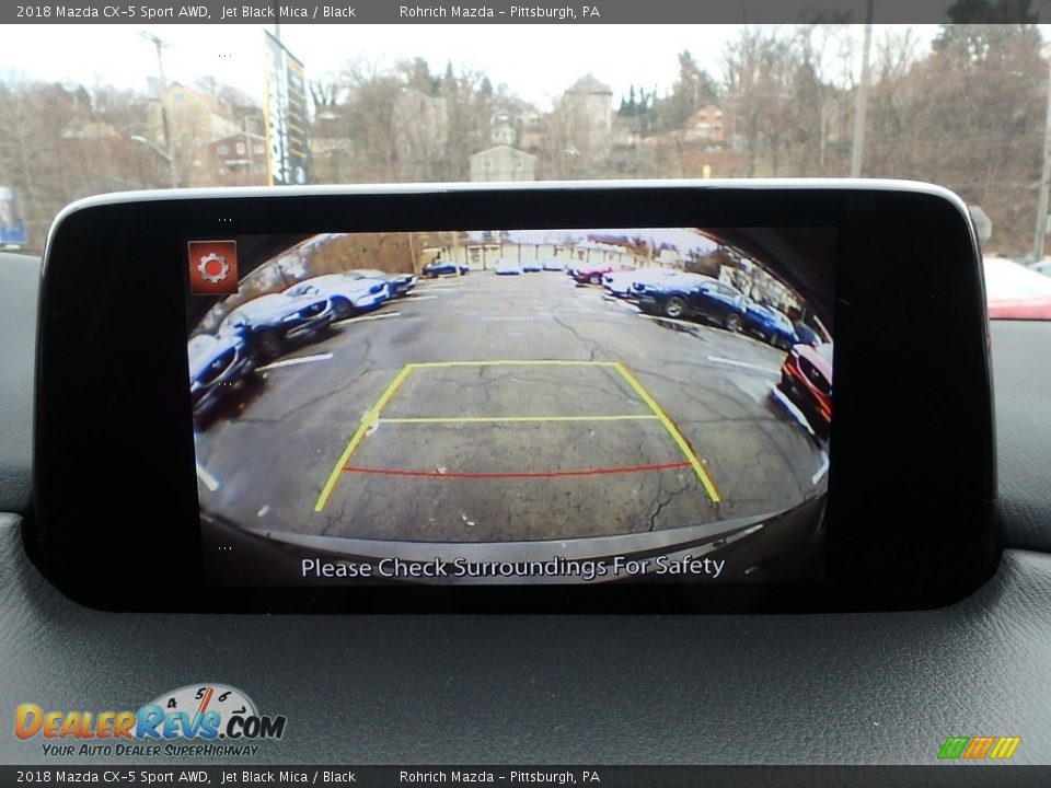 2018 Mazda CX-5 Sport AWD Jet Black Mica / Black Photo #15