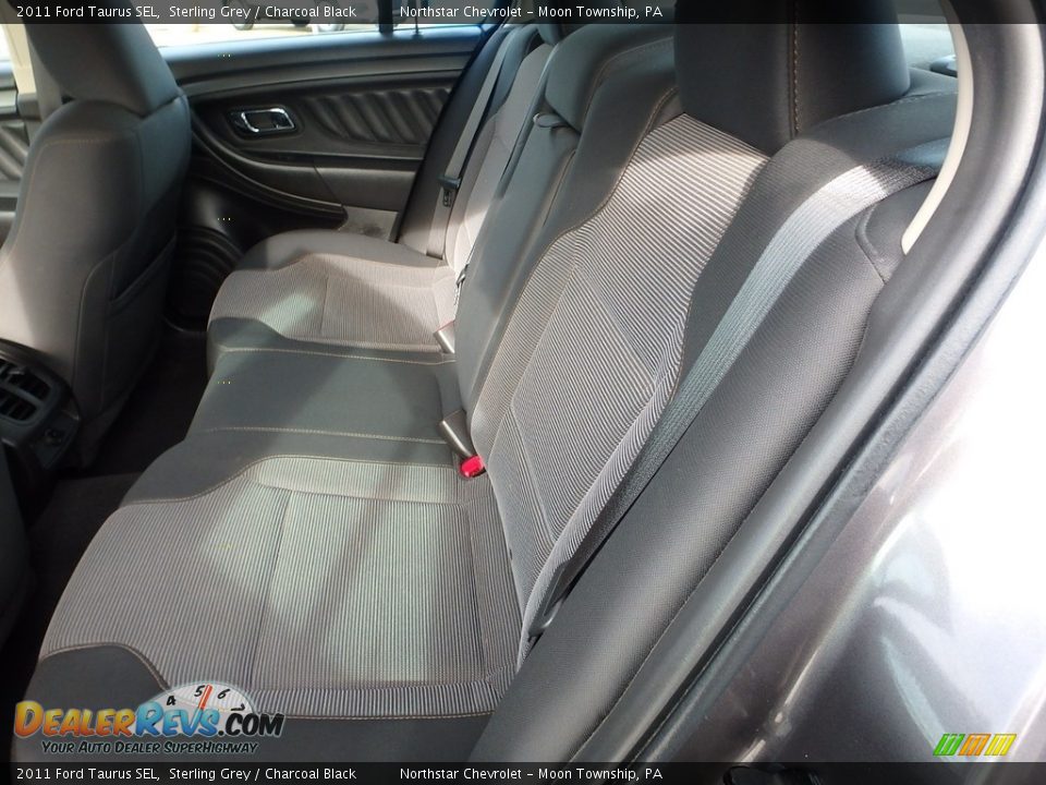 2011 Ford Taurus SEL Sterling Grey / Charcoal Black Photo #20