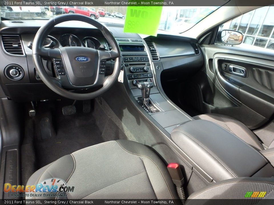 2011 Ford Taurus SEL Sterling Grey / Charcoal Black Photo #21