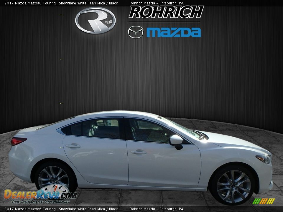 2017 Mazda Mazda6 Touring Snowflake White Pearl Mica / Black Photo #2