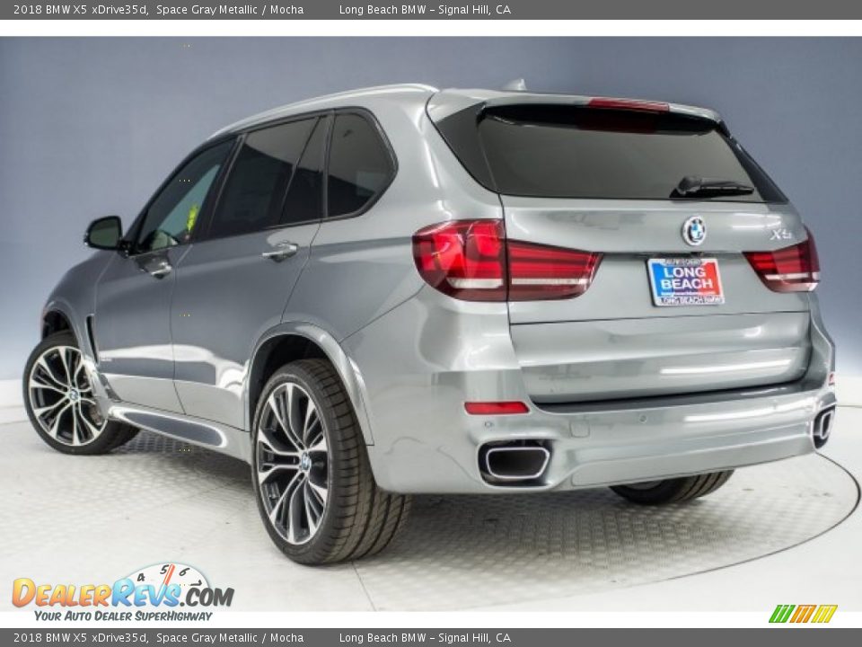 2018 BMW X5 xDrive35d Space Gray Metallic / Mocha Photo #4